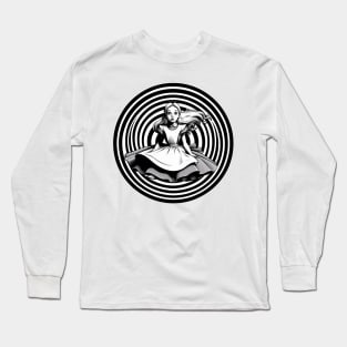 trippy alice vertigo Long Sleeve T-Shirt